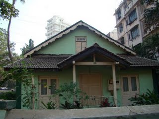 An old bungalow in Pali Village, Bandra
